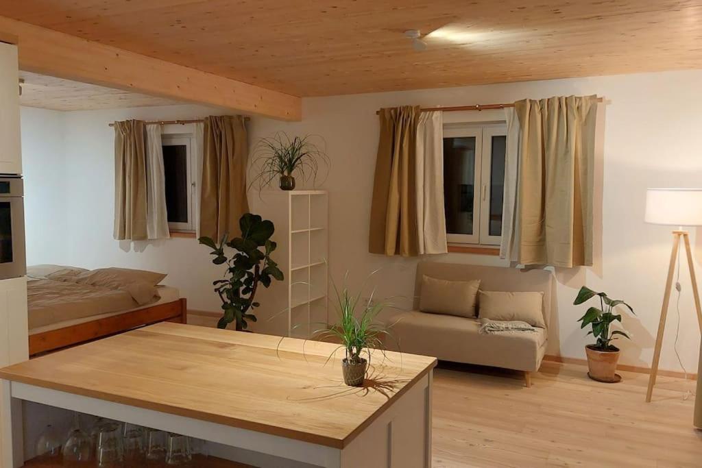 Ferienwohnung Stern Unterthingau エクステリア 写真